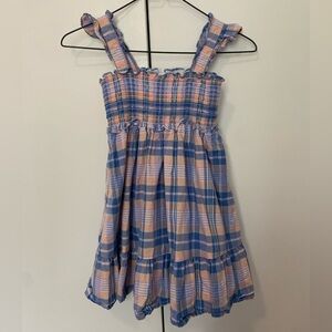Janie and Jack The Emily Plaid Smocked Sundress